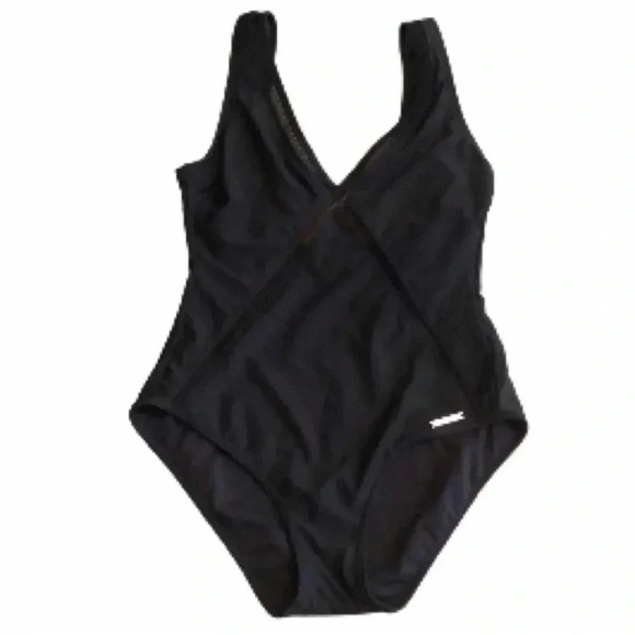 MICHAEL Michael Kors Other - MICHAEL Michael Kors black one piece swimsuit Sz 10 New with tags